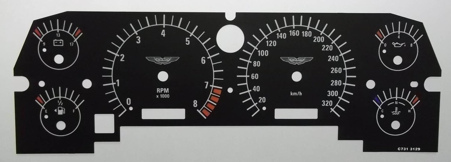 DB7 KMH DIAL CONVERSION