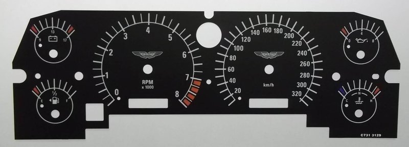 DB7 KMH DIAL CONVERSION