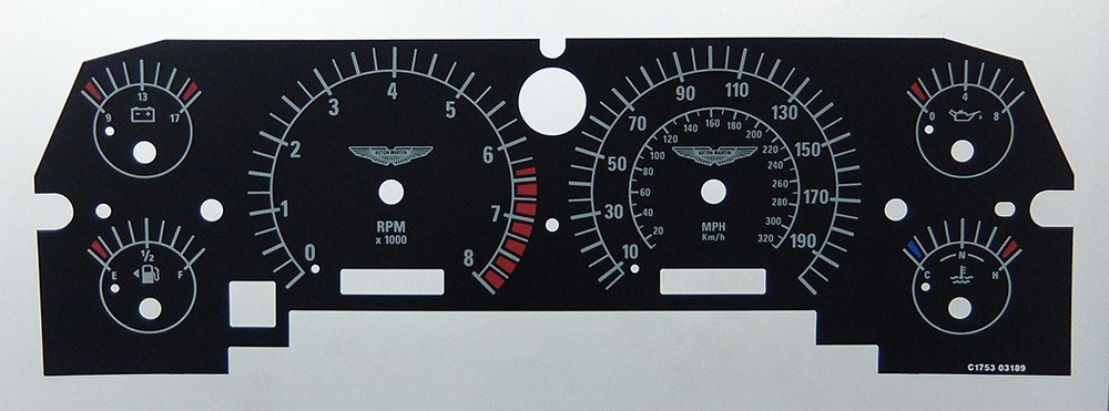 DB7 MPH DIAL CONVERSION