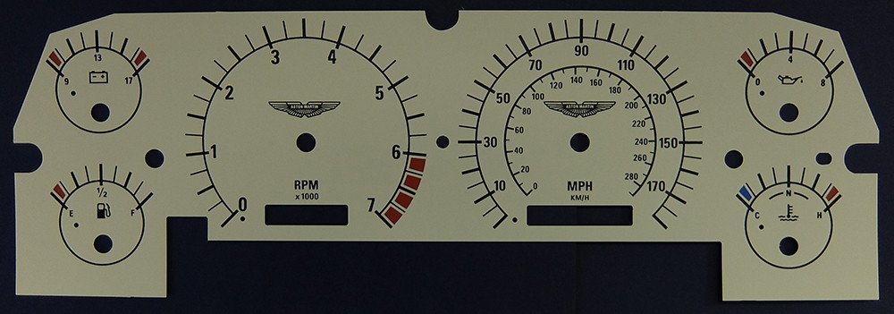 DB7 MPH DIAL CONVERSION