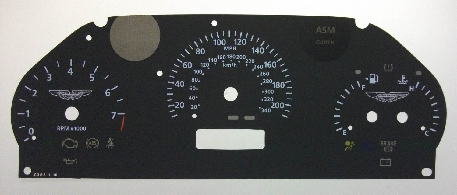 VANQUISH MPH DIAL CONVERSION
