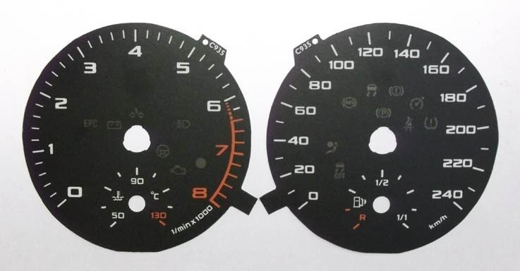 A1 MPH TO KMH DIAL CONVERSION KIT