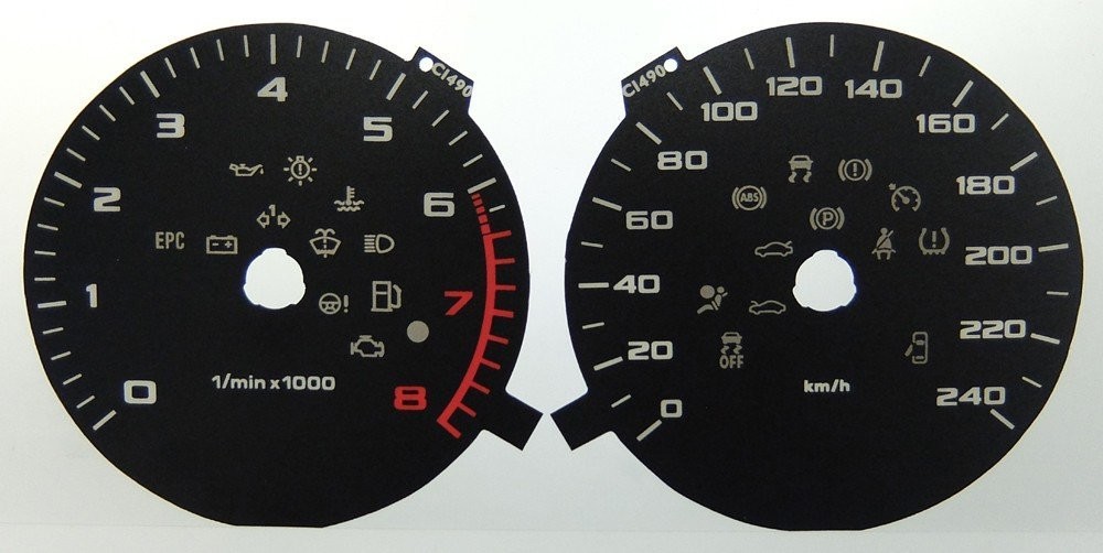 A1 MPH TO KMH DIAL CONVERSION KIT