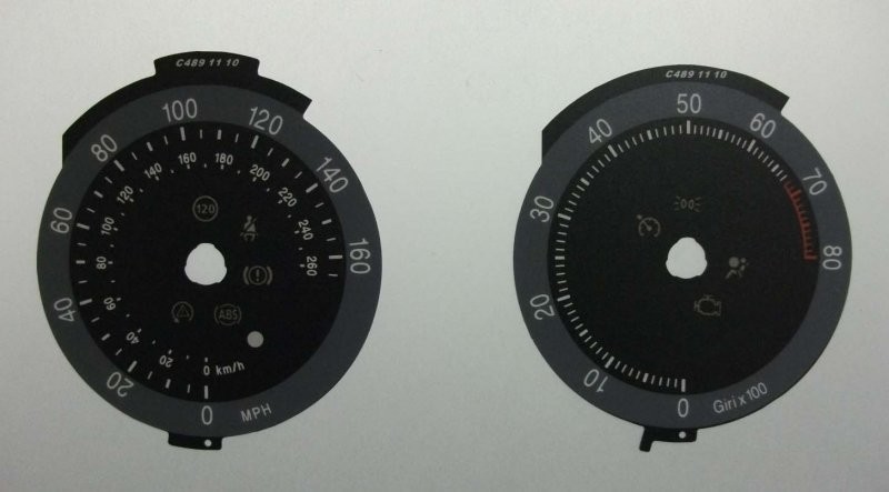 BRERA / SPIDER MPH DIAL CONVERSION KIT