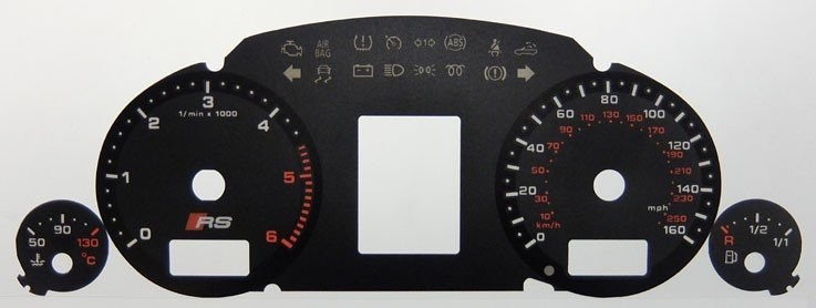 A4 KMH TO MPH DIAL CONVERSION KIT