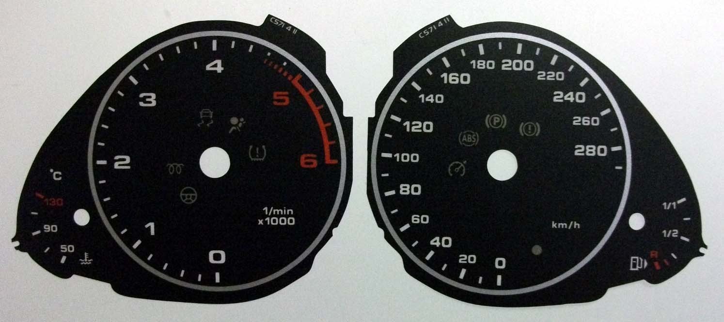 A4/Q5 MPH TO KMH DIAL CONVERSION KIT