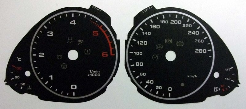 A4/Q5 MPH TO KMH DIAL CONVERSION KIT