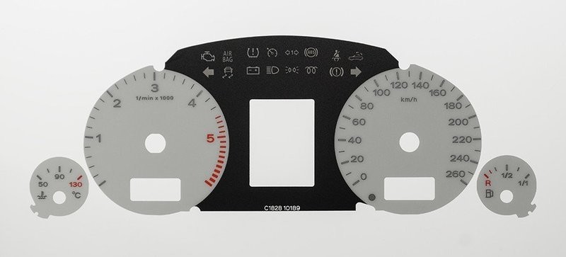 A4 MPH TO KMH DIAL CONVERSION KIT