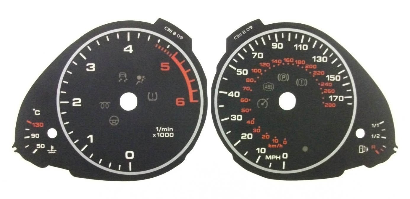 A5 KMH TO MPH DIAL CONVERSION KIT