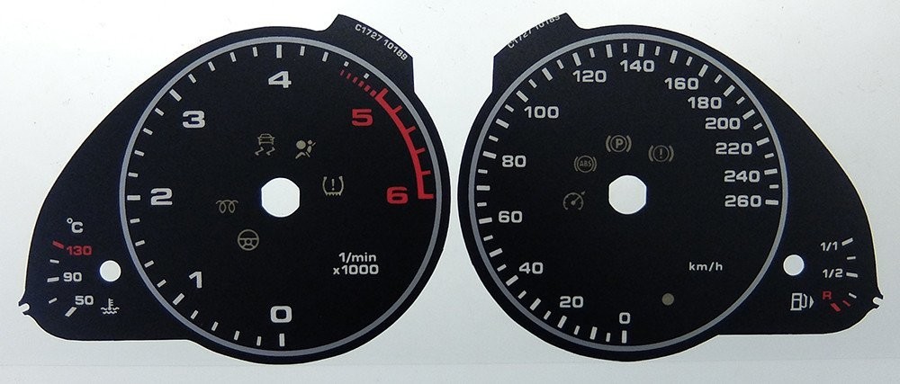 A5 MPH TO KMH DIAL CONVERSION KIT