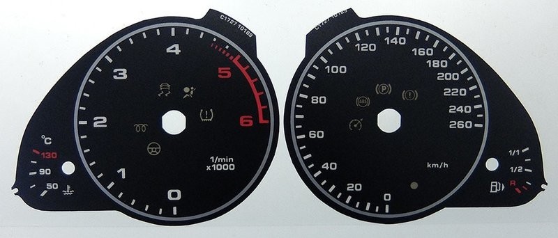 A5 MPH TO KMH DIAL CONVERSION KIT