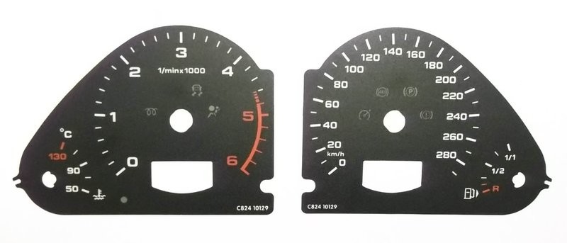 A6 MPH TO KMH DIAL CONVERSION KIT