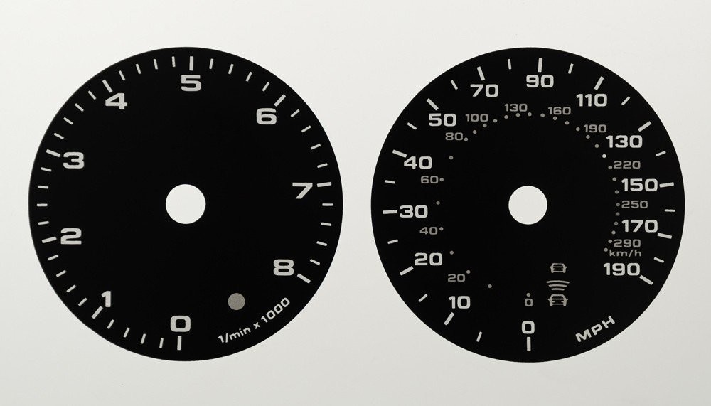 A6 7 8 Kmh To Mph Dial Conversion Kit