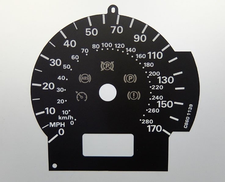 A8 KMH TO MPH DIAL CONVERSION KIT