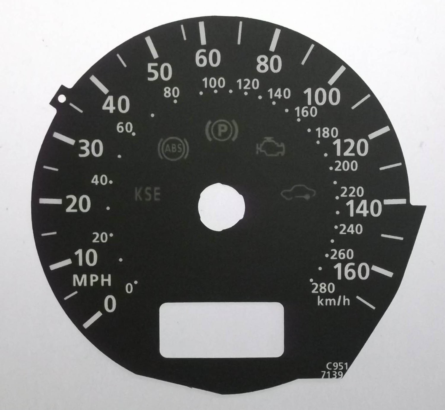 A8 KMH TO MPH DIAL CONVERSION KIT