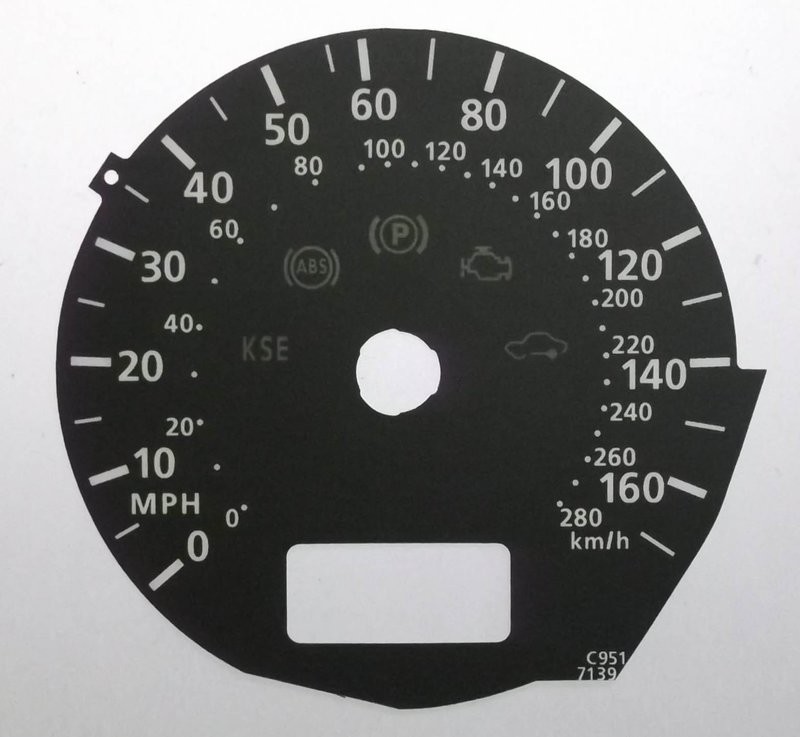 A8 KMH TO MPH DIAL CONVERSION KIT