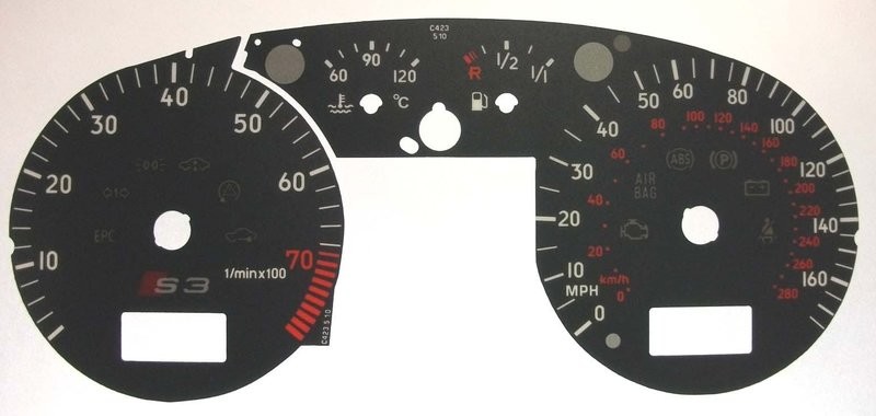 S3 KMH TO MPH DIAL CONVERSION KIT