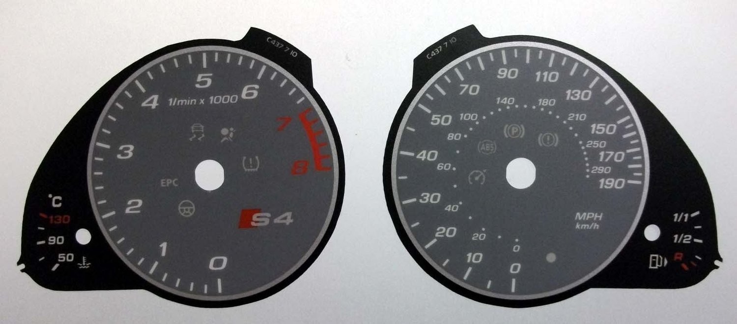 S4 KMH TO MPH DIAL CONVERSION KIT