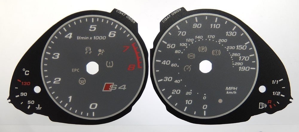 S4 KMH TO MPH DIAL CONVERSION KIT