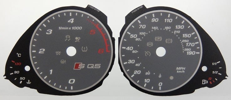 SQ5 KMH TO MPH DIAL CONVERSION KIT