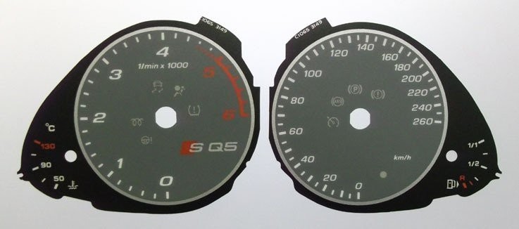 SQ5 MPH TO KMH DIAL CONVERSION KIT
