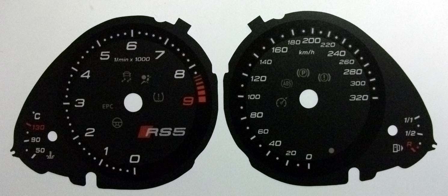 RS5 MPH TO KMH DIAL CONVERSION KIT