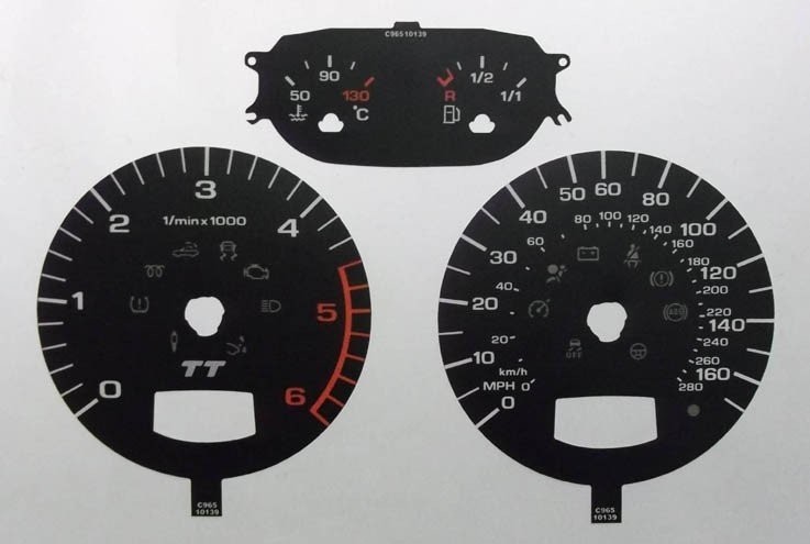 TT DIESEL KMH TO MPH DIAL CONVERSION KIT