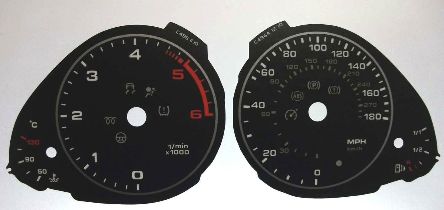Q5 KMH TO MPH DIAL CONVERSION KIT