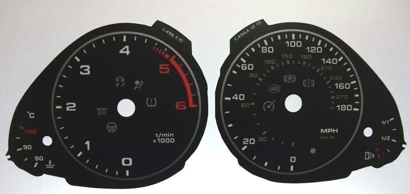 Q5 KMH TO MPH DIAL CONVERSION KIT