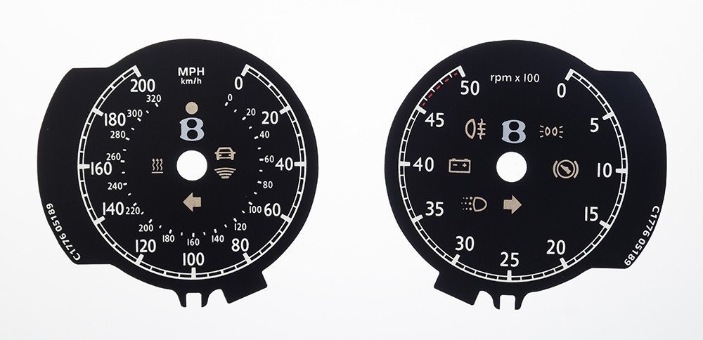 MULSANNE MPH DIAL CONVERSION KIT