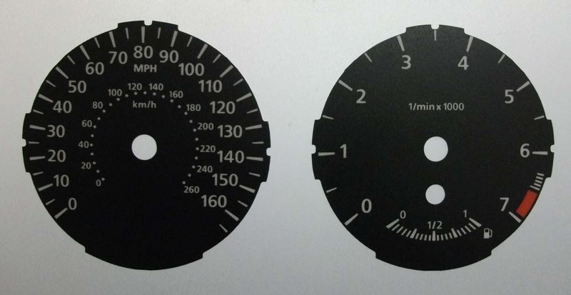 1-SERIES / X1 MPH DIAL CONVERSION KIT
