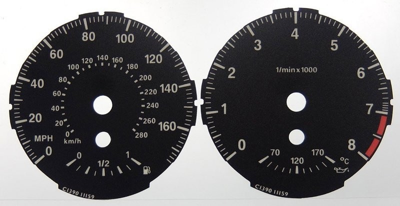 1-SERIES MPH DIAL CONVERSION KIT