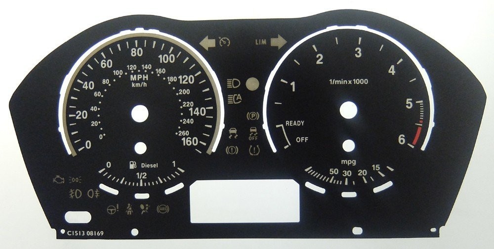 1 / 2 / X1 SERIES MPH DIAL CONVERSION KIT