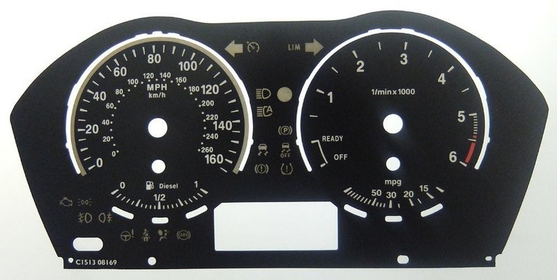 1 / 2 / X1 SERIES MPH DIAL CONVERSION KIT