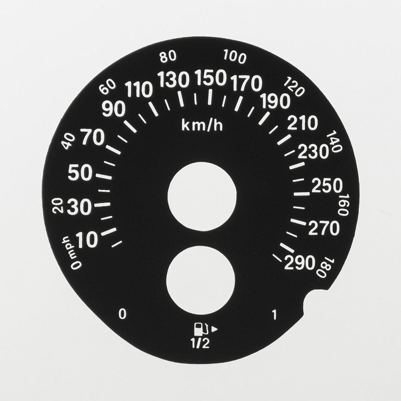 1 / 2 SERIES KMH DIAL CONVERSION