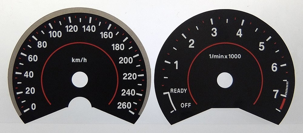 1 / 2 SERIES KMH DIAL CONVERSION