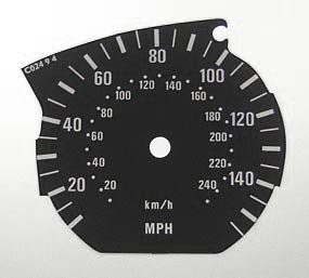 3 SERIES E46 KMH to MPH DIAL CONVERSION
