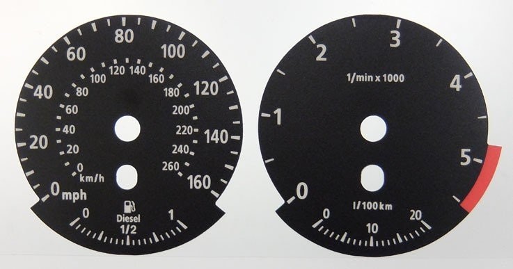 X1/5/6 MPH DIAL CONVERSION KIT