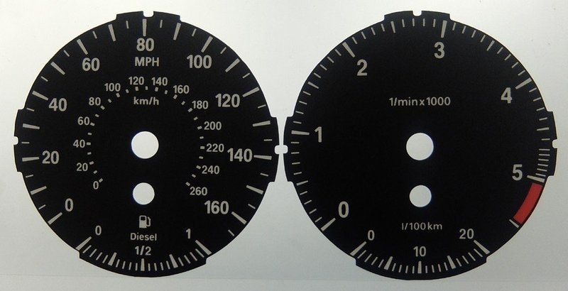 1-SERIES MPH DIAL CONVERSION KIT