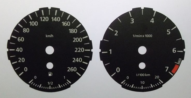 1/3 SERIES KMH DIAL CONVERSION