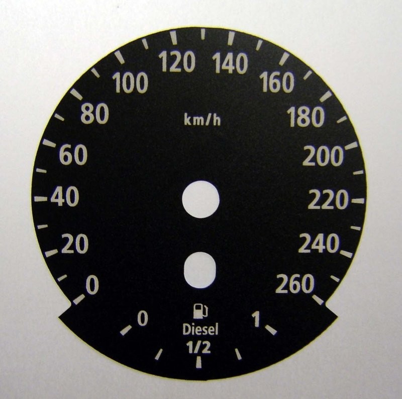 X1/5/6 KMH DIAL CONVERSION KIT
