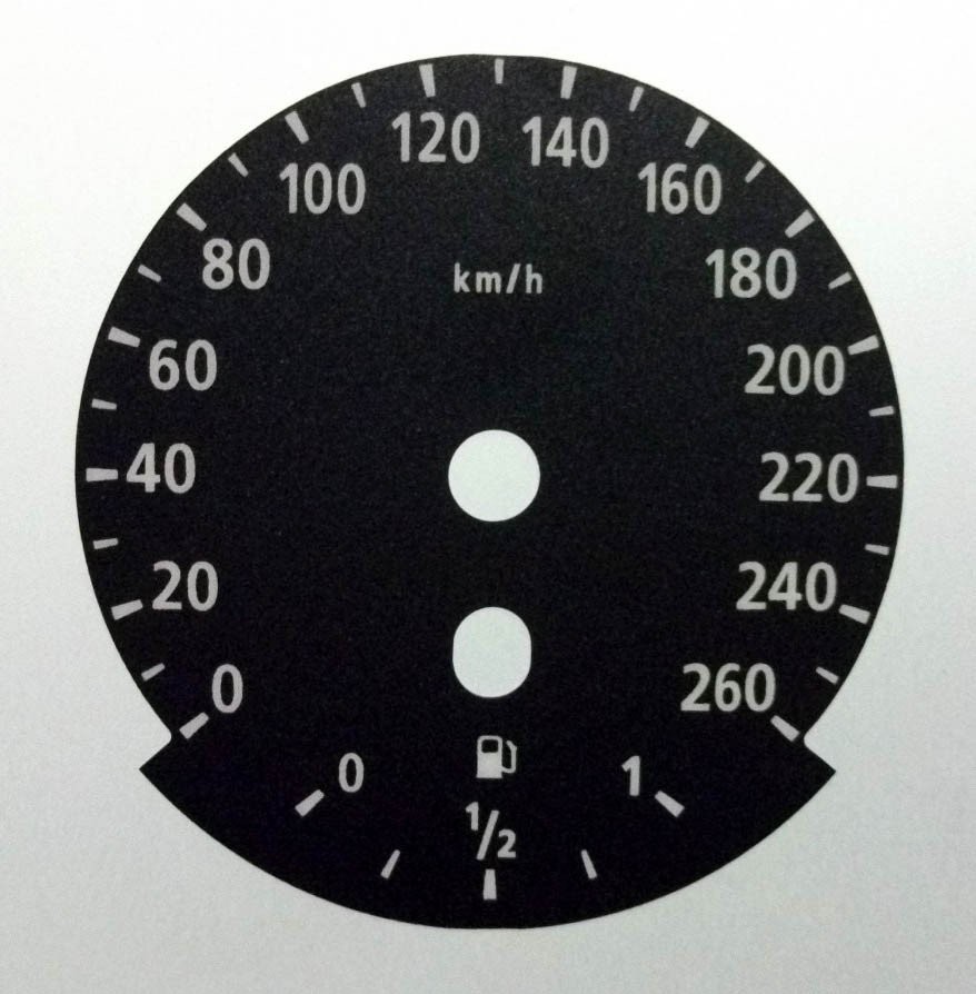 3/5/6 SERIES KMH DIAL CONVERSION
