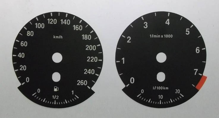 X1/5/6 KMH DIAL CONVERSION KIT