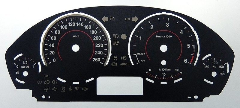 3 SERIES KMH DIAL CONVERSION