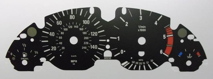 X5/5 SERIES MPH DIAL CONVERSION KIT