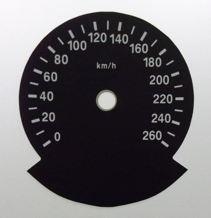 5/6 SERIES KMH DIAL CONVERSION