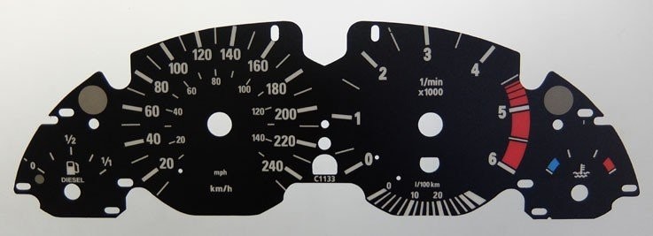 5 SERIES KMH DIAL CONVERSION