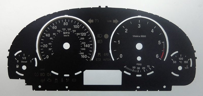 X3/3 SERIES MPH DIAL CONVERSION KIT