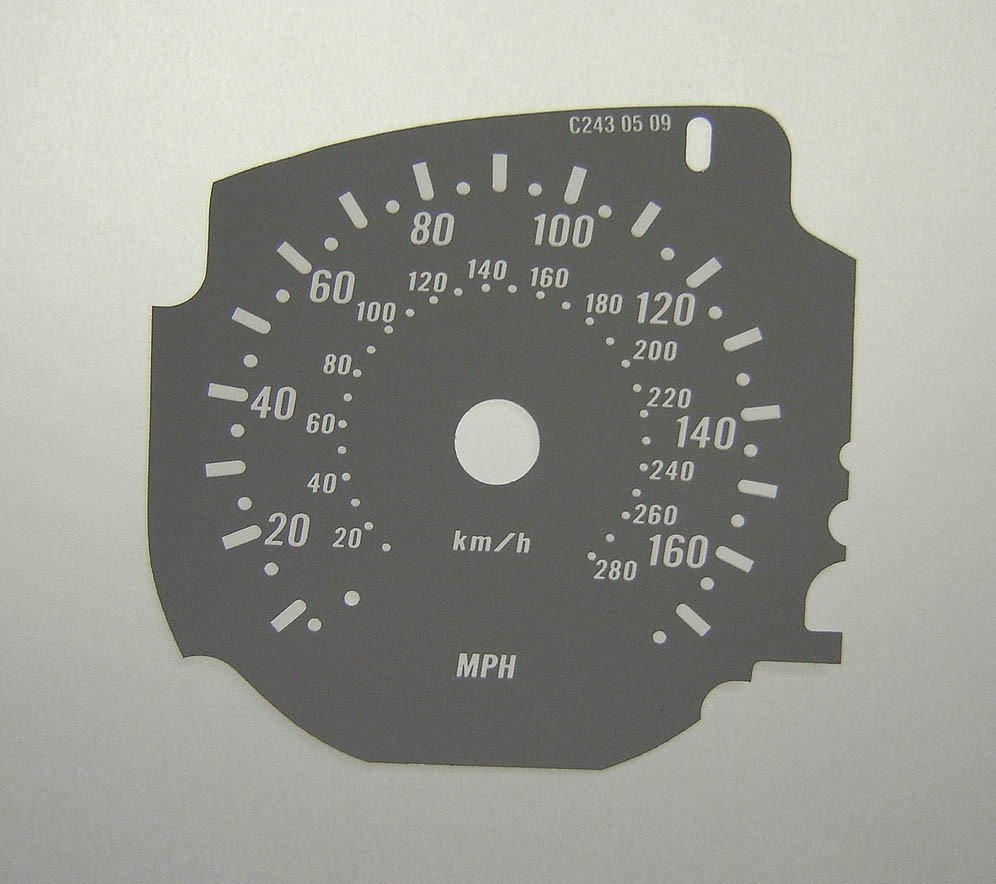 X5 / 5 SERIES MPH DIAL CONVERSION KIT