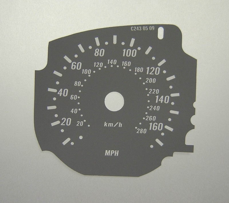 X5 / 5 SERIES MPH DIAL CONVERSION KIT